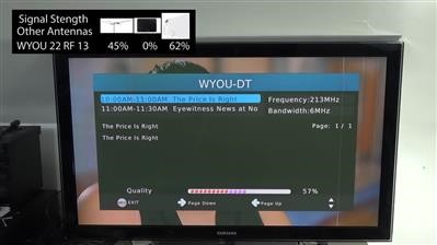 indoor tv antenna doesn't work